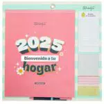Mr. Wonderful Calendario de Sobremesa 2025 - Un año insuperable con pegatinas