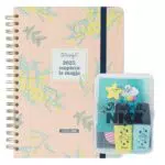 Mr. Wonderful - Agenda Semanal Extragrande 2025 y Kit para Decorarla