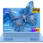 NOTODD Ordenador Portátil 14 Celeron N5095, 8GB RAM, 256GB SSD, Win 11