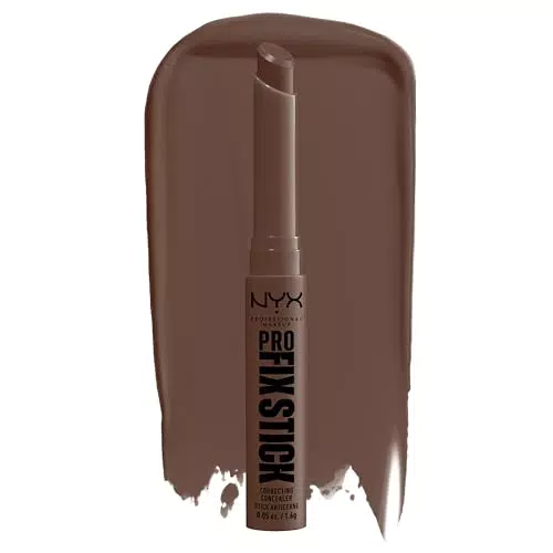 NYX Pro Fix Stick Corrector - Duración 12H, Fórmula Vegana con Ácido Hialurónico