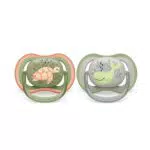 Philips Avent Chupetes Ultra Air para bebés de 6 a 18 meses, modelo SCF085/60