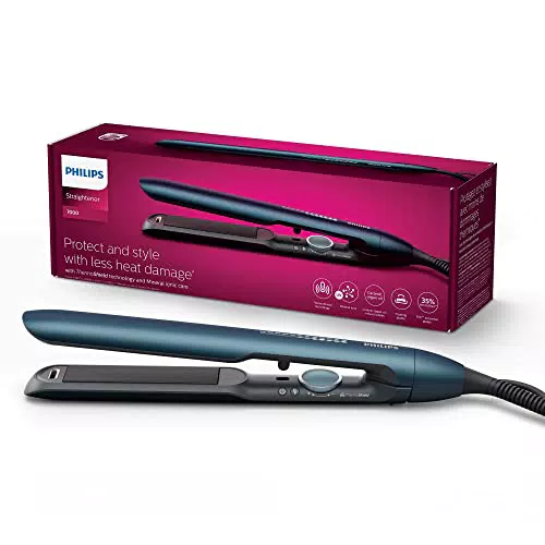 Plancha de pelo PHILIPS BHS510/00 Serie 5000 - 12 temperaturas - Tecnolog�a Thermoshield - Negro