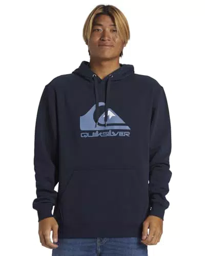 Quiksilver Sudadera con Capucha para Hombre - Big Logo