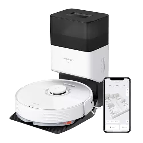 Roborock Q7 MAX+ Robot Aspirador con Mopa y Estación de Vacío Automático