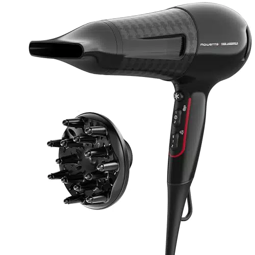 Rowenta CV591L - Secador de pelo 2300 W con tecnología Effiwatts y generador iónico