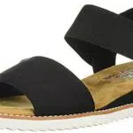 Skechers Desert Kiss - Sandalia con Pulsera para Mujer de Microfibra