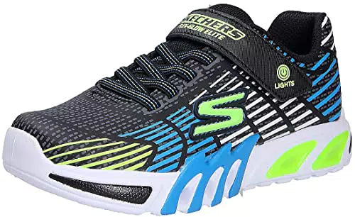 Skechers FLEX-GLOW ELITE VORLO, Zapatillas para Niños