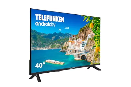 Telefunken 40DTAF724 - Smart TV 40" Full HD con HDR10, Bluetooth y Chromecast