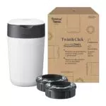 Tommee Tippee Contenedor para pañales Twist & Click con protección contra olores