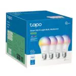 TP-Link Tapo L530E 4-Pack - Bombilla LED inteligente Wi-Fi