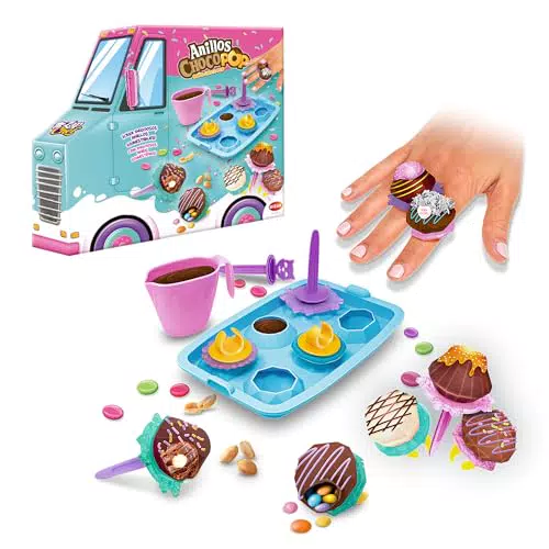 Bizak Zap Chef Choco Ring Pops - Juguete de cocina para niños a partir de 3 años