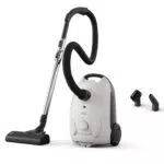 AEG AB51C1SW Aspiradora de Trineo con Bolsa, 750W, Filtro Lavable y Cepillo Todo Suelo