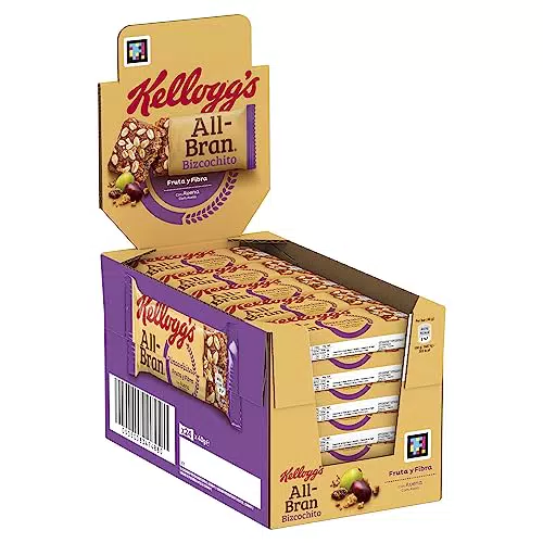 All Bran Bizcochito de Fruta y Fibra - Snack Saludable y Delicioso
