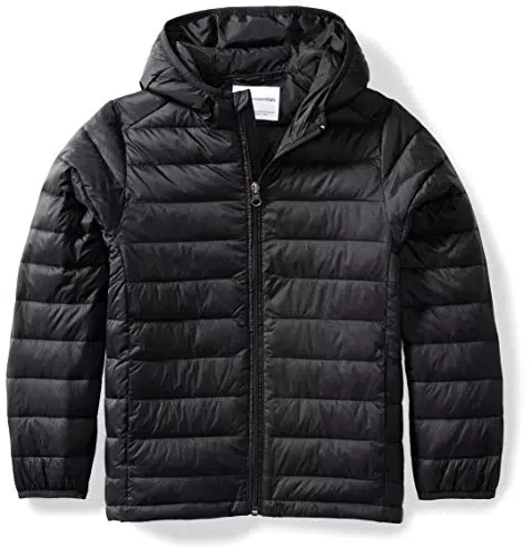 Amazon Essentials Chaqueta Acolchada con Capucha, Plegable