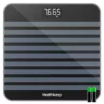 Báscula de Baño Electrónica Digital con Pantalla LED y Alta Precisión
