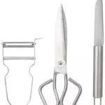 Bergner Q3447 Utensilios de Cocina en Acero Inoxidable - Colección Helpy