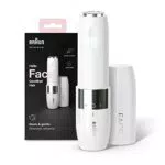 Braun Mini Depiladora Facial FS1000 para Mujer, con Luz Smartlight Incorporada
