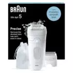 Braun Silk-épil 5 Depiladora Eléctrica Mujer para una depilación suave