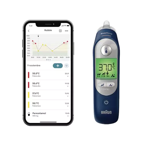Braun ThermoScan 7+ Termómetro de oído con tecnología Age Precision®