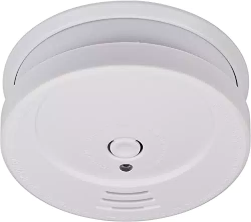 Brennenstuhl Detector de humo RM C 9010 con batería reemplazable y alarma EN 14604