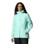 Columbia Chaqueta impermeable Pouring Adventure 3 para mujer