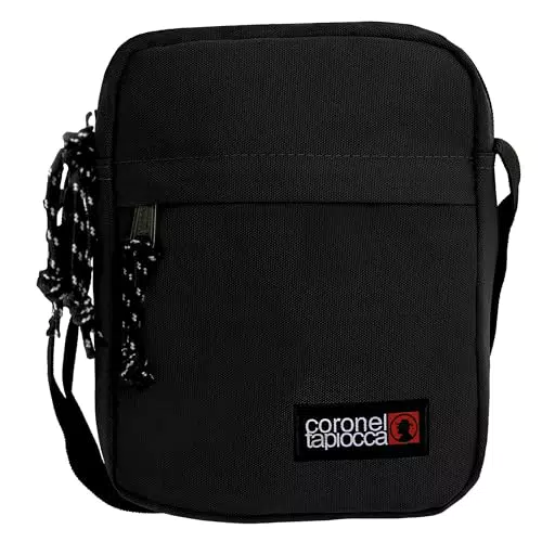 Coronel Tapiocca Bolso Bandolera Urban Casual con Solapa y Cremallera