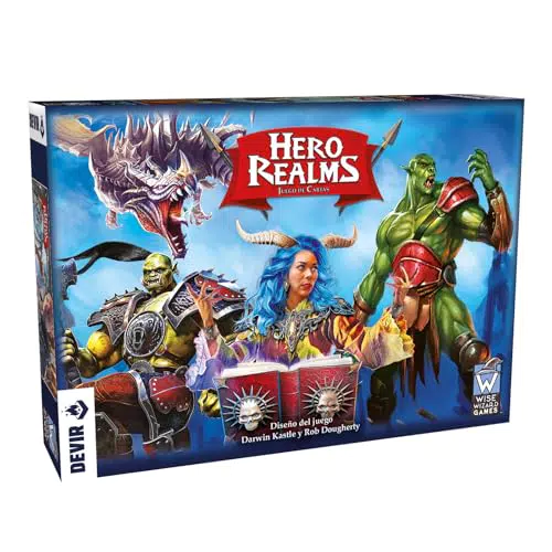 Devir - Hero Realms: Juego de Cartas Divertido y Fácil para 12 Años