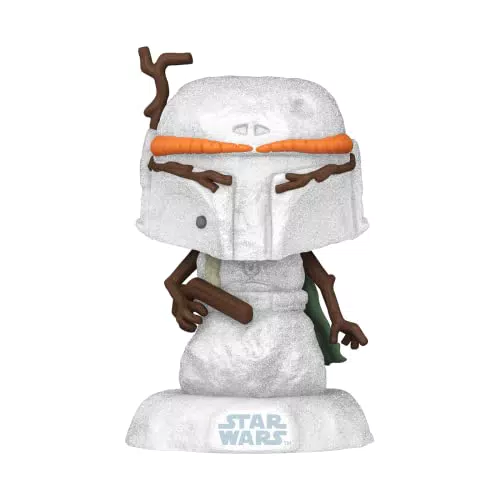 Funko Pop! Star Wars - Boba Fett - Muñeco de Nieve - Figura Coleccionable