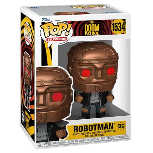 Funko Pop! Doom Patrol - Robotman - Figura de Vinilo Coleccionable para Fans