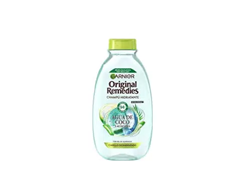 Garnier Original Remedies Champú Hidratante con Agua de Coco y Aloe Vera