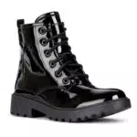 Geox J Casey Girl G, Botines Niñas, Negro