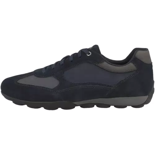 Geox U Snake 2.0, Zapatillas para Hombre de Estilo Deportivo
