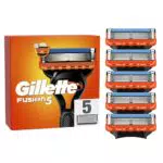 Gillette Fusion 5 Cuchillas de Afeitar Hombre, Paquete de 16 Cuchillas de Recambio