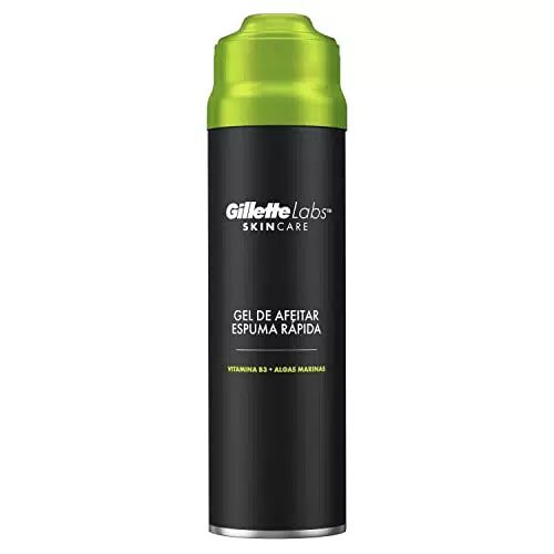 Gillette Labs Gel de Afeitar Refrescante, Calmante y Protector contra Irritación