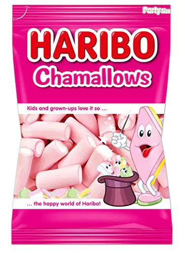 Haribo Chamallows Tubular - Malvaviscos suaves y deliciosos