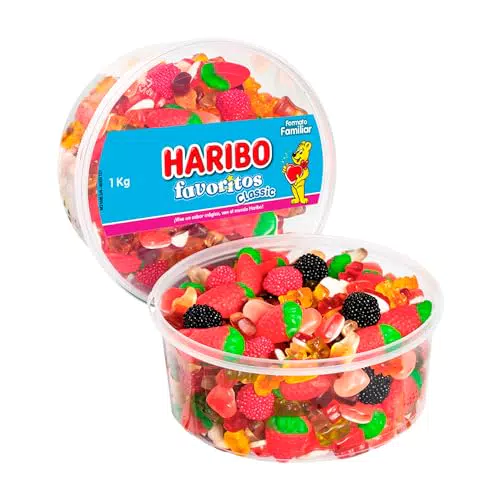 Haribo Clásicos Favoritos - Gominolas Deliciosas para Compartir