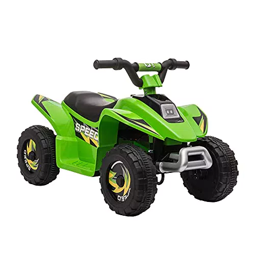 HOMCOM Quad Eléctrico para Niños 18-36 Meses Vehículo Cuatrimoto 6V