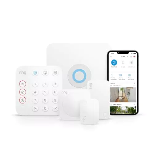 Ring Alarm S - Sistema de seguridad para el hogar con vigilancia opcional y Alexa