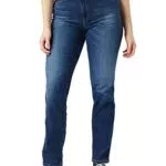 Lee Marion Straight, Vaqueros para Mujer, Azul, Azul