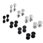 LEEQ Pendientes de Acero Inoxidable para Hombre - Estilo Moderno y Elegante