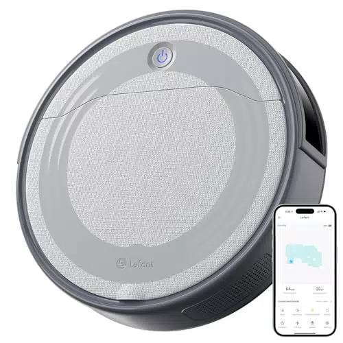 LEFANT M310 Aspirador Robot 4500Pa, Control por App y Alexa, Ideal para Mascotas