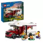 LEGO City Autocaravana Aventurera de Vacaciones con Minifiguras y Accesorios