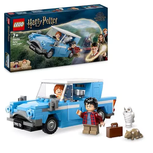 LEGO Ford Anglia Volador de Harry Potter - Juego de Aventuras con 2 Minifiguras
