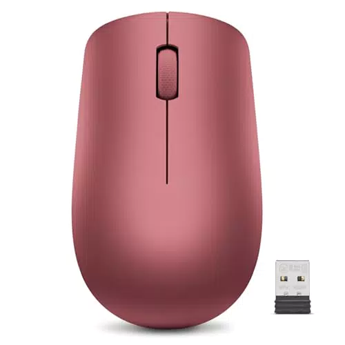 Lenovo GY50Z18990 - Ratón Inalámbrico 2.4 GHz con Receptor USB Nano, 1200 dpi