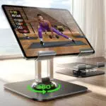 LISEN Soporte Ajustable para iPad y Tablets, Atril Multiángulo para Escritorio