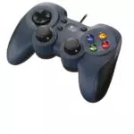 Logitech F310 Gamepad con Cable para PC, Mando de Dirección y Comodidad