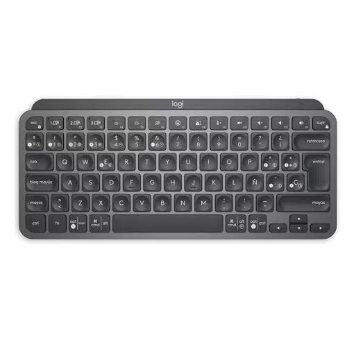 Logitech MX Keys Mini Teclado Inalámbrico Bluetooth Retroiluminado USB-C QWERTY Español