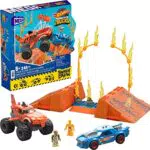 Mattel Construx Hot Wheels Monster Trucks Pista Tiger Shark Set de Juego