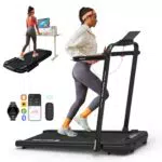Mobvoi Cinta de Correr Plegable 3 en 1 con Control Remoto y Pantalla LED