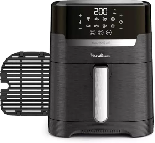Moulinex Easy Fry & Grill EZ5058 Freidora de Aire 2 en 1 con Pantalla Táctil